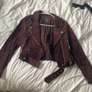 Blank NYC Suede Moto Jacket